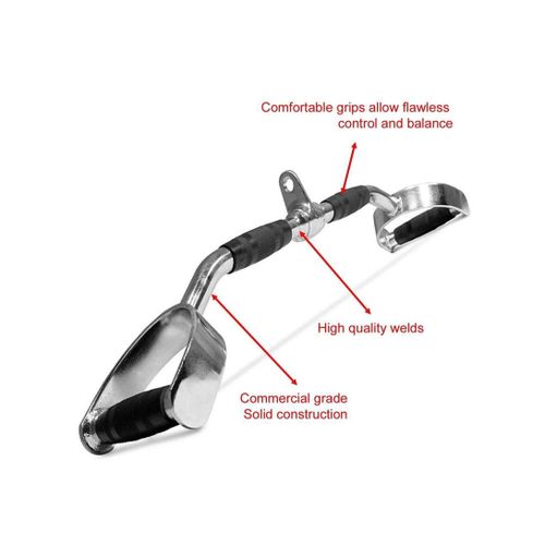 product_image_name-Generic-سحب قضيب سفلي للعضلة سحب الذراعية - إضافة جهاز الكابلات بمضخّم عريض للعضلات لتمارين سفلي فعالة 28 بوصة-2