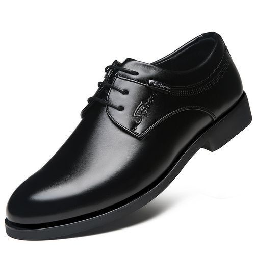 Buy Fashion Men's Business Plain Toe Oxford-Black in Egypt