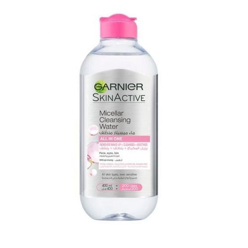 Buy Garnier Micellar Cleansing Water Removes Makeup, Cleanses & Soothes 400ml in Egypt