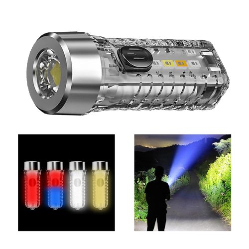 اشتري Mini LED Flashlight 4 Modes Portable Flashlight For Backpacking Hiking في مصر