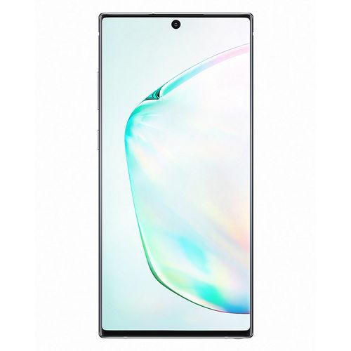 Samsung موبايل ثنائي الشريحة Galaxy Note10+ - 6.8 بوصة 256 جيجابايت/12 جيجابايت - 4G - جلو أورا