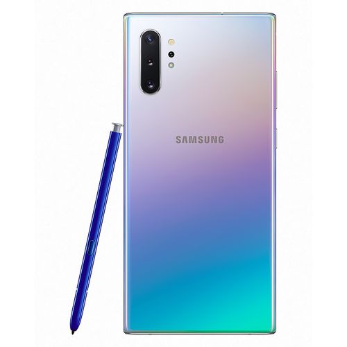 Samsung موبايل ثنائي الشريحة Galaxy Note10+ - 6.8 بوصة 256 جيجابايت/12 جيجابايت - 4G - جلو أورا