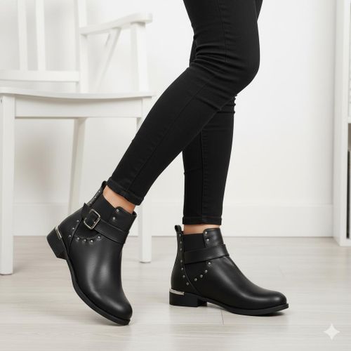 product_image_name-Generic-نصف بوت جلد للسيدات-2