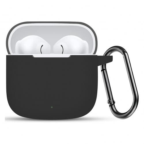 product_image_name-Generic-جراب متوافق مع سماعات هواوي فري بادز اس اي تو - حافظة سماعات الرأس - غطاء سيليكون من البولي يوريثين الحراري - حافظة واقية باللون الاسود-1