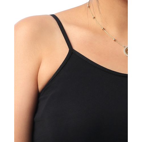 Cottonil بادي حمالة رفيعه قطن (3) قطع  حريمى