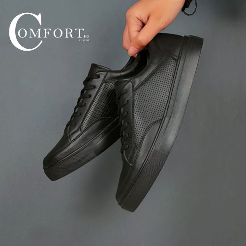 Buy Comfort1p-5 A Leather Men's Shoes - Black in Egypt