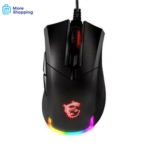 اشتري MSI OMRON Switch Adopted Optical Gaming Mouse Clutch GM50 في مصر