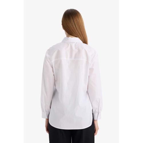 product_image_name-Defacto-تونيك كم طويل قطن قصة عادية-5