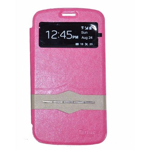 Buy Future Power Flip Cover Sensor For Samsung Galaxy J1 Mini - Pink in Egypt