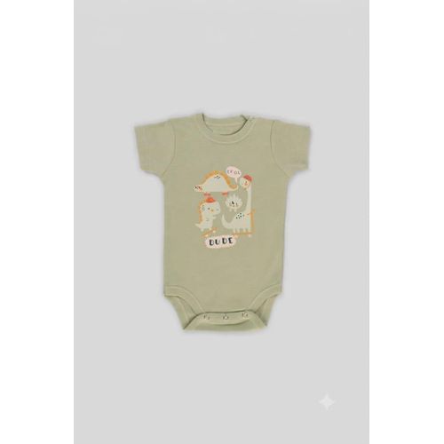 LE BEBE طقم سالوبيت أطفال نص كم 3 قطع- قطن 100% - image 5