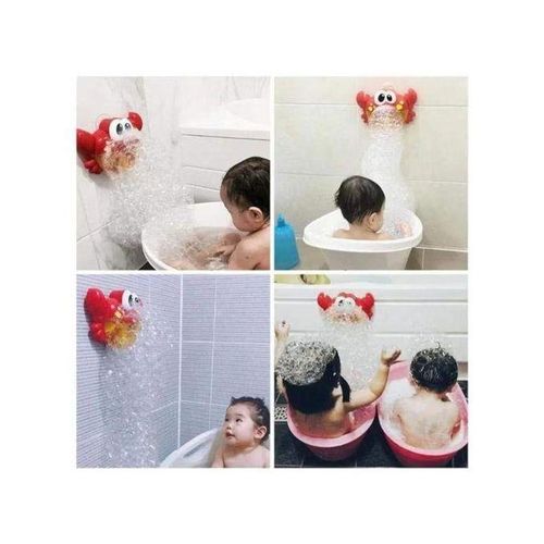 Generic Red Crab Automatic Musical Bubble Maker Bath Toy - image 3