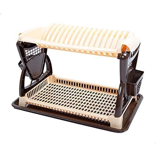 Buy Khorshed Dish Rack Holder - Beige & Brown in Egypt