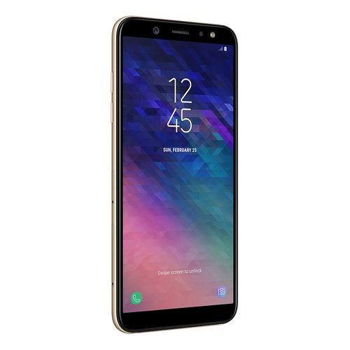 Samsung Galaxy A6 (2018) هاتف - 5.6 بوصة - ثنائي الشريحة - 64 جيجا بايت - ذهبى