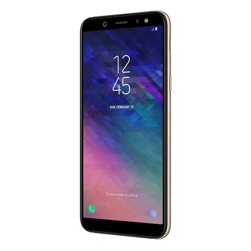 Samsung Galaxy A6 (2018) هاتف - 5.6 بوصة - ثنائي الشريحة - 64 جيجا بايت - ذهبى