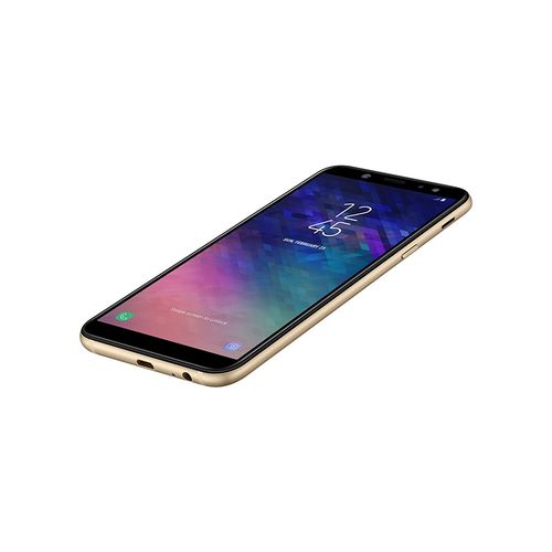 Samsung Galaxy A6 (2018) هاتف - 5.6 بوصة - ثنائي الشريحة - 64 جيجا بايت - ذهبى