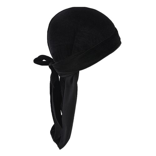 Velvet Hat Bandanas Headwear, Velvet Durag Waves Caps