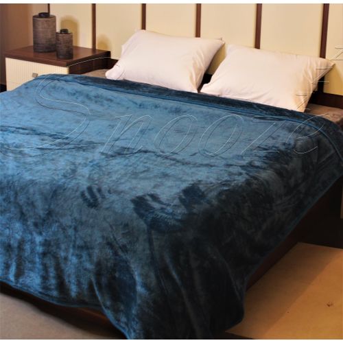 اشتري Snooze High Warmness Blanket - 200x220 Cm - Petrolum في مصر