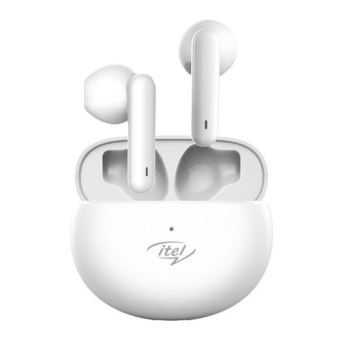 Buy Itel T1 Neo True Wireless In Ear Earbuds - IPX5 Water Resistant - White in Egypt