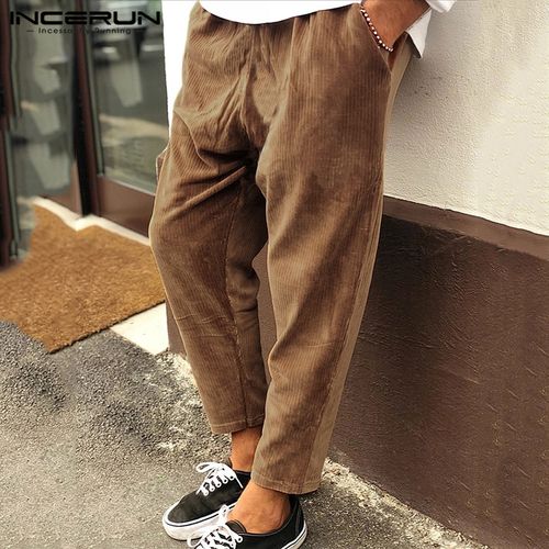 Buy Retro Thicken Corduroy Pants Winter Slcks Wide Leg Pants Loose Online  in India  Etsy