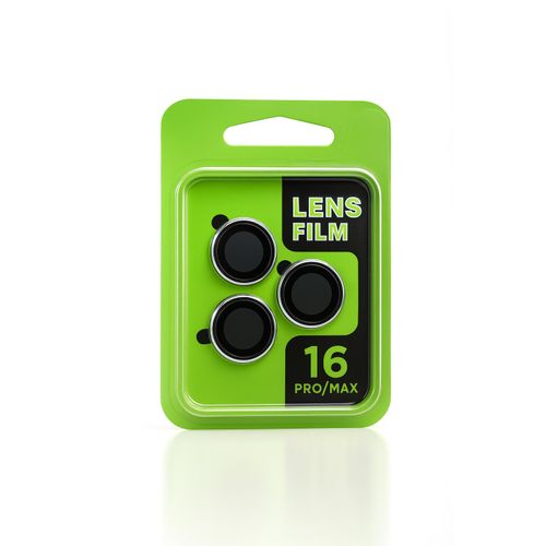 product_image_name-Generic-واقي عدسة الكاميرا معدني أسود لجهاز iPhone 16 Pro / 16 Pro Max – غطاء عدسة عالي الوضوح مضاد للخدش – 3 قطع-1