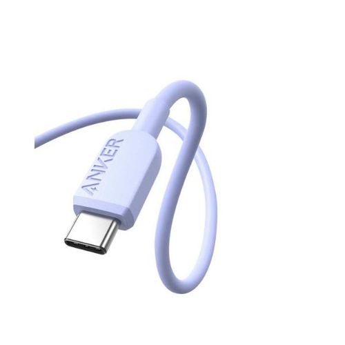 product_image_name-Anker-كابل 310 USB-C إلى USB-C - شحن سريع بقدرة 60 واط، بطول 3 أقدام - أرجواني-4