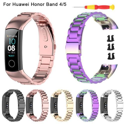 Generic Metal Strap For Honor Band 4 Crs B19 Band4 Bands Correa Watch Bracelet For Huawei Honor Band 5 Crs B19s Stainless Straps Belt Best Price Online Jumia Egypt