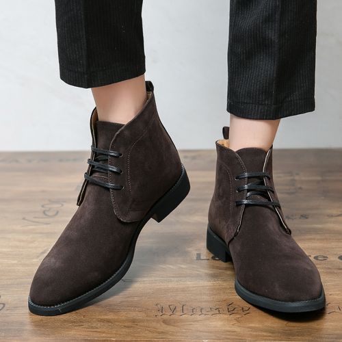Fashion Men Oxfords Boots High Quality Ankle Boot Vinage Classic Dress Booties Best Price Online Jumia Egypt