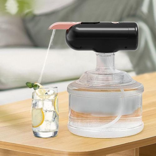 product_image_name-Generic-Portable Electric Water Bottle Dispenser – USB Rechargeable Pump for Water Gallons and Bottles-4