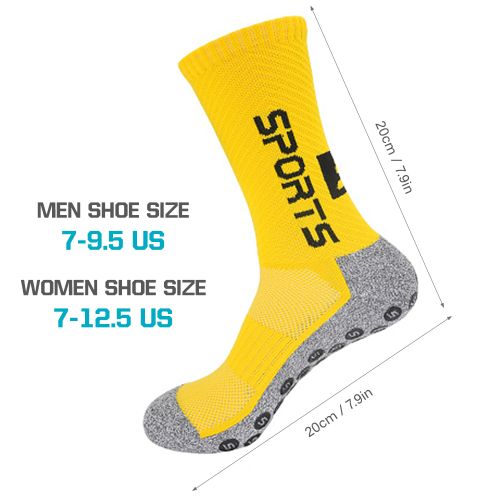 Generic Non Slip Socks For Women And Men Grip Pads For Football @ Best  Price Online