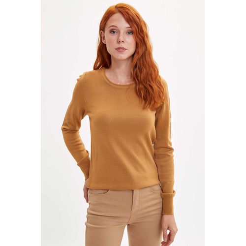 Defacto Woman Pullover Apparel - CAMEL
