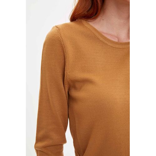 Defacto Woman Pullover Apparel - CAMEL