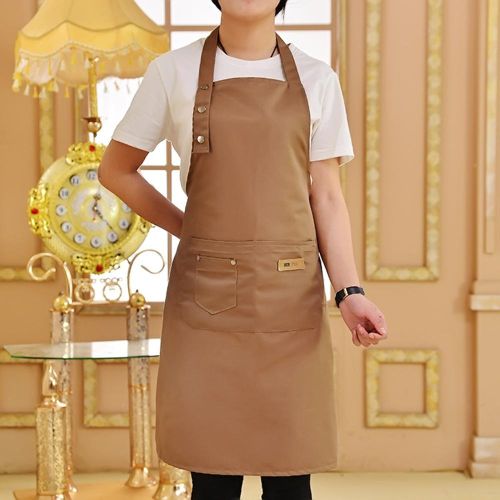 Kitchen Apron for Men Women Adjustable Stain Resistant Chef Work