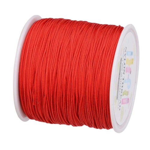 Generic 90m/roll Macrame Cord Nylon Cord Briaded String Beading Thread Red  @ Best Price Online