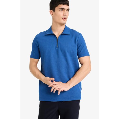 product_image_name-Defacto-Fermuarlı Yaka Kısa Kollu Polo Tişört-3