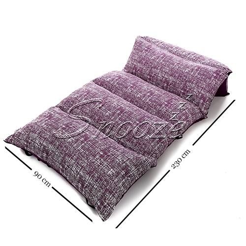 اشتري Snooze Floor Foldable  Mattress (Purple Maze Design) في مصر