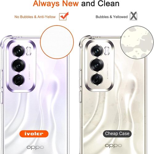 product_image_name-Generic-جراب حماية من السيليكون مع زوايا واقية مضادة للصدمات من لير، جراب موبايل شفاف رفيع وناعم ومرن من البولي يوريثين المقاوم للحرارة مقاوم للخدش (رينو 12 برو)-6