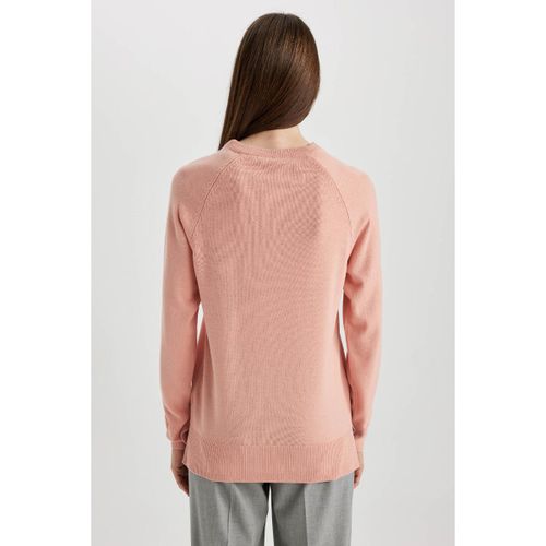 product_image_name-Defacto-Woman Regular Fit Crew Neck Pullover-6