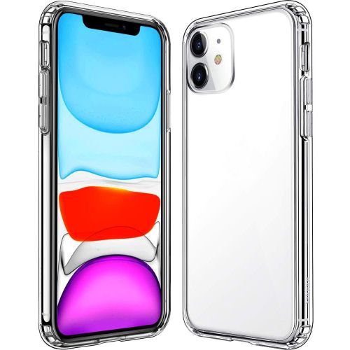 Buy Soft Silicone Back Cover For IPhone 12 PRO Max - Transparent in Egypt