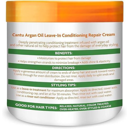 product_image_name-Cantu- Argan Oil Leave-In Conditioning Repair Cream - 453g-2