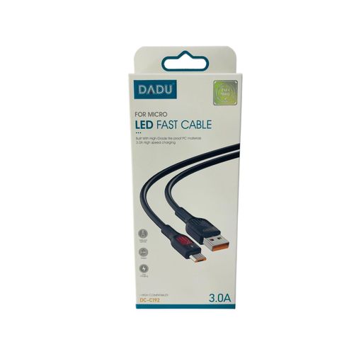 product_image_name-Dadu-CABLE USB TO LIGHTNING (DC-C192) 1M /3.0A-1