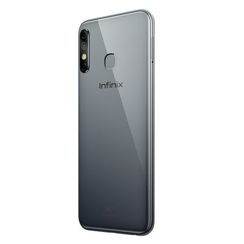 Infinix X650C Hot 8 - 6.6 بوصة 64 جيجا بايت/4 جيجا بايت موبايل - رمادي
