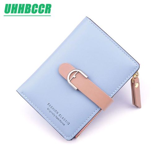 Buy Small Leather Wallet for Women, RFID Blocking Women's Credit Card  Holder Mini Bifold Pocket Purse (Crosshatch Light Purple) at Amazon.in