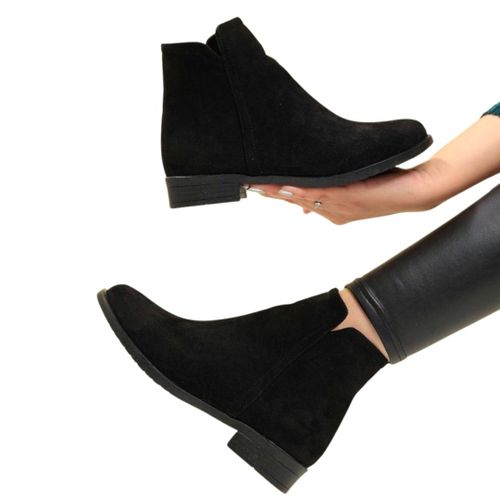 product_image_name-Generic-هاف بوط كاجوال 2 سم -اسود-2