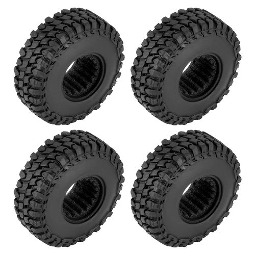 اشتري 4PCS 55X18Mm Tires Tyre for 1/24 RC Crawler Car Parts في مصر