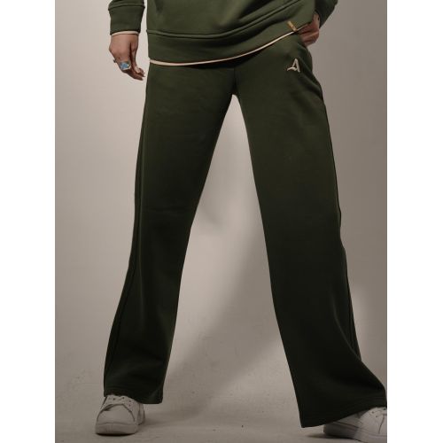 product_image_name-ATTRACT-بنطلون حريمي قطن مستقيم 100% ميلتون بتطريز – زيتي-1