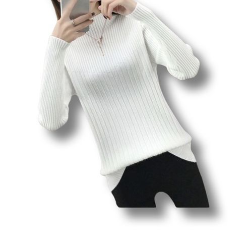 product_image_name-Generic-بلوفر  هاي كول صوف مضلع غير قابل للوبر عالي الجوده وان سايز-1