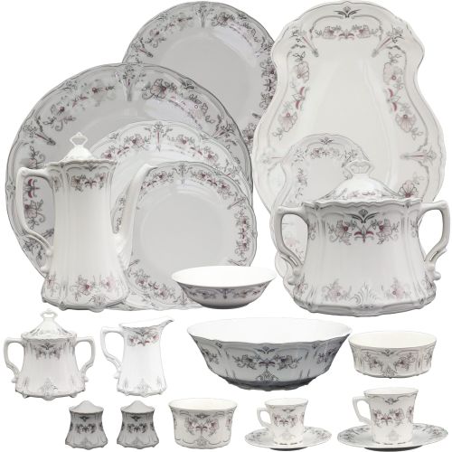 اشتري Fathi Mahmoud Dinnerware Sets - Baron Collection - Tropicana Edition-72 PcsFathi Mahmoud fine Egyptian tablewareFeatures:Porcelain tableware set:Specification: في مصر