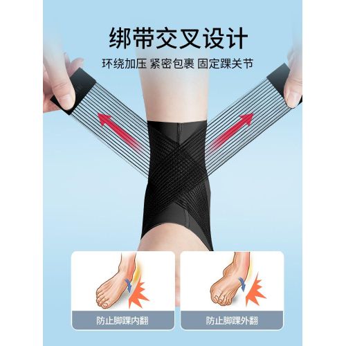 Elastic band store for ankle sprain