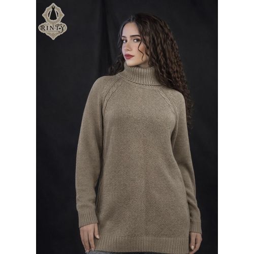 product_image_name-Generic-بلوفر موكا بتريكو ناعم ورقبة مرتفعة لإطلالة شتوية أنيقة-2