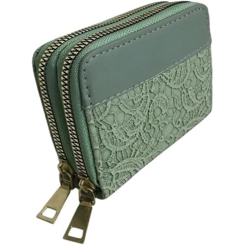 product_image_name-Generic-A small women's wallet with double zippers and interior pockets, featuring a lace design suitable for all ages and occasions.-1